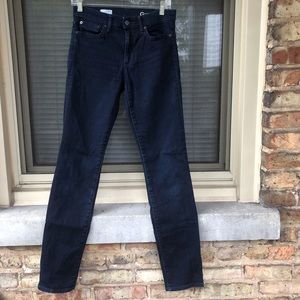 GAP Slim Straight Jeans Dark Rinse Wash Size 28